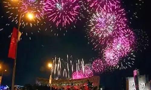 佳源城市烟花网红,璀璨夜空下的网红打卡胜地