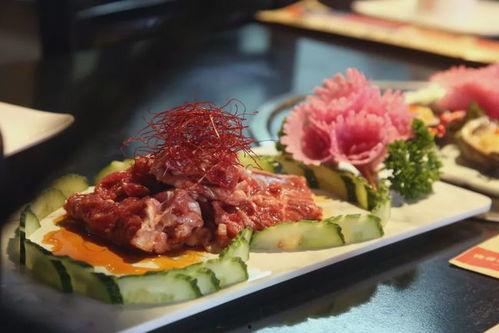 网红烤肉店打卡美食文案